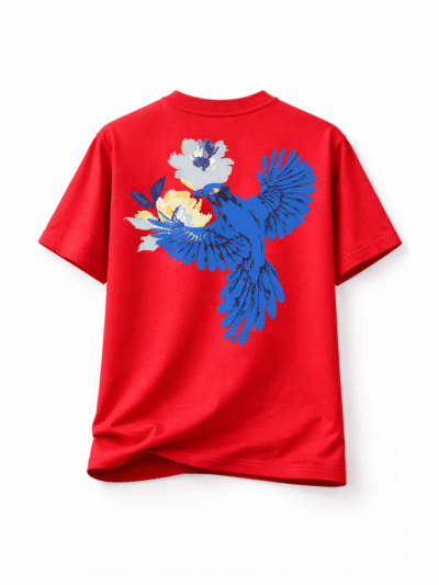 DRAVO Blue Flight Red Tee